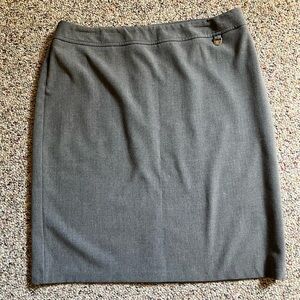 New York & Company Gray Pencil Skirt 10